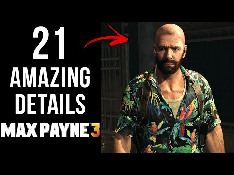 Видео: 21 УДИВИТЕЛЬНАЯ деталь в Max Payne 3