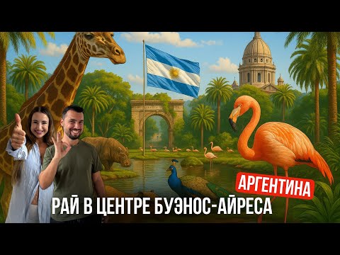 Видео: Экопарк в Аргентине: рай для животных в центре Буэнос-Айреса