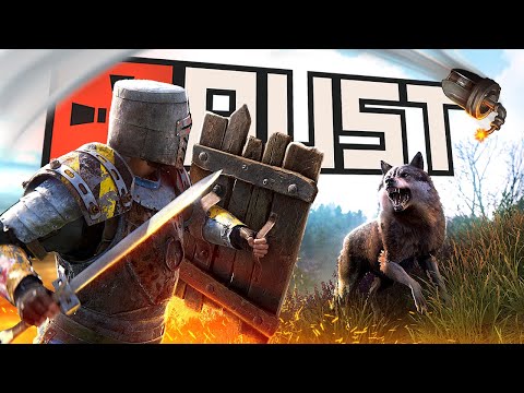 Видео: РЫЦАРИ, ЗАМКИ И КАТАПУЛЬТЫ (УГАР) - RUST