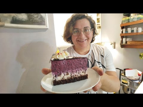 Видео: Самый вкусный торт с черникой и шоколадом - готовлю снова и снова! 