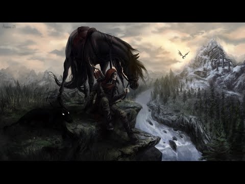 Видео: Вернётся герой (Skyrim, Dragonborn Comes [Dovahkiin] на русском)