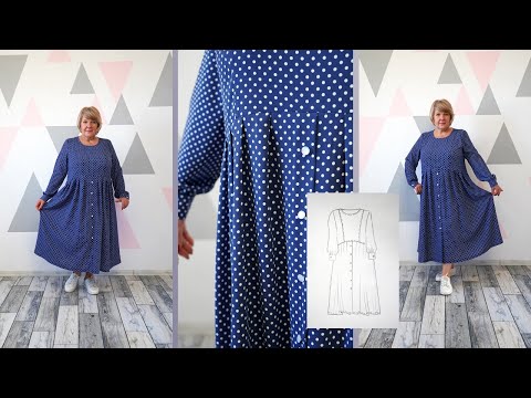 Видео: Платье Бохо. Удобное и комфортное платье, которое не хочется снимать. Моделирование платья