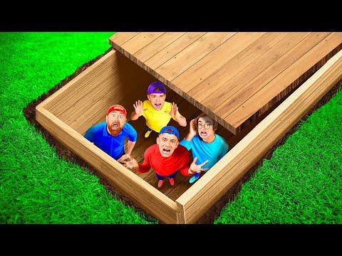 Видео: СКОЛЬКО ДНЕЙ МЫ ПРОДЕРЖАЛИСЬ ЗАКОПАННЫЕ ПОД ЗЕМЛЁЙ?