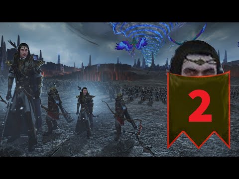 Видео: Нагарит - Высшие Эльфы (Легенда)| Total War: Warhammer 2 | Прохождение #2