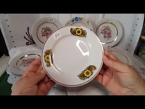 Видео: #Продажа#тарелки17,5#фарфор#фаянс