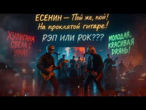 Видео: Рэп или рок??? Как звучит Есенин под электрогитару и бас.