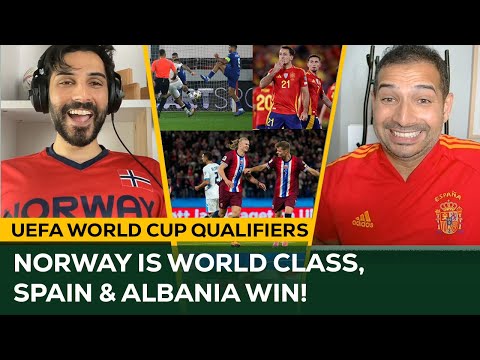 Видео: Норвегия доминирует над Израилем, Испания и Турция побеждают, Албания побеждает Сербию! | Отбороч...