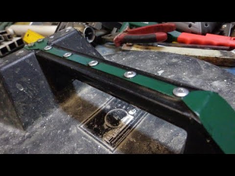 Видео: Ремонт ручки с усилением пылесоса Makita 440.