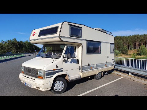 Видео: Обзор кемпера Bürstner 1989г. на базе Fiat Ducato