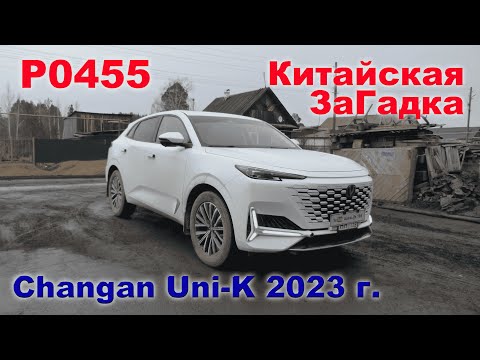 Видео: Changan Uni-K  P0455 Большая утечка паров топлива