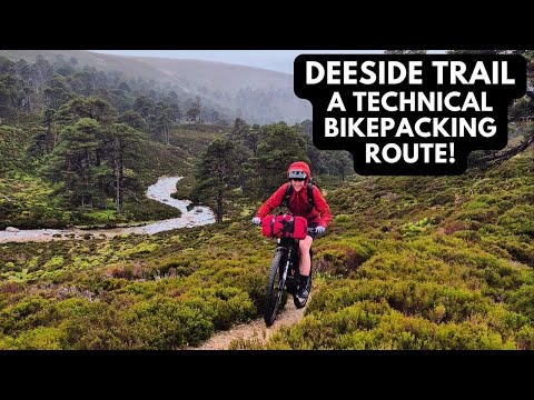 Видео: Велопрогулка по одному из самых сложных маршрутов Шотландии | Deeside Trail