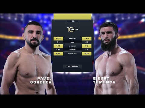 Видео: Павел Гордеев vs. Биберт Туменов | Pavel Gordeev vs. Bibert Tumenov | ACA 190