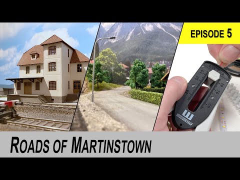 Видео: Здания, освещение и дороги — создание модели железной дороги для начинающих с нуля.