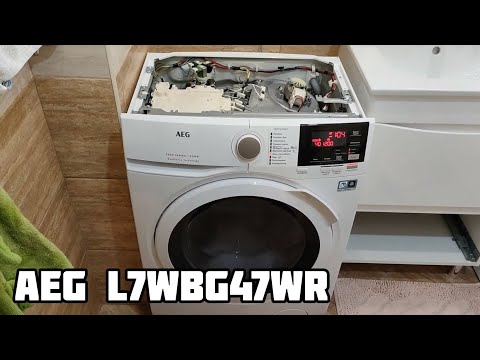 Видео: Обзор стиральной машины с сушкой AEG L7WBG47WR 7/4 kg