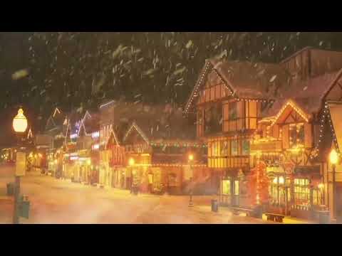 Видео: Атмосфера города метелей. Приятные зимние звуки.