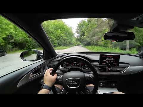 Видео: 2012 Audi A6 C7 BiTDI 313HP  |  POV шофиране в Плевен и парк Кайлъка