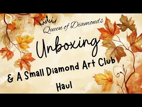 Видео: Распаковка Diamond Art Club