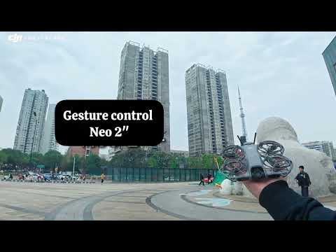 Видео: Распаковка и обзор дрона DJI Neo 2! ✨ Управление жестами/пульт дистанционного управления/захватыв...