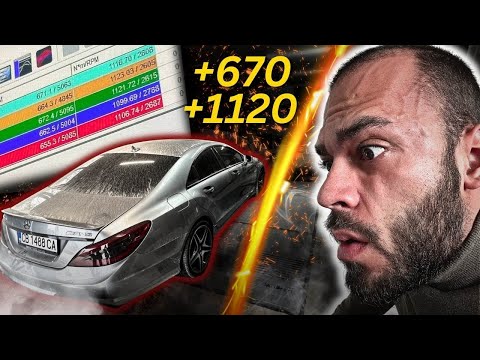 Видео: +1120 Mercedes CLS 63 AMG DYNO... На лично с Валентайн| Епизод #37