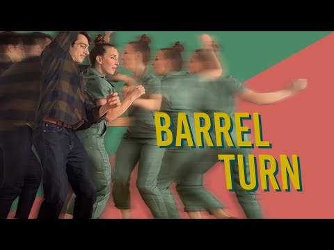 Видео: Повороты в бочку — для танцев линди хоп и свинг
