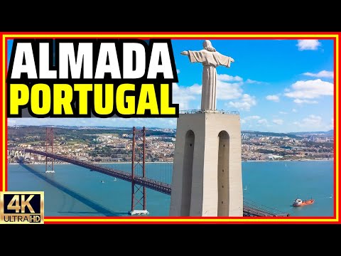Видео: Алмада, Португалия: откуда открывается лучший вид на Лиссабон! [4K]