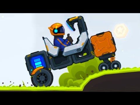 Видео: Новый Луноход RoverCraft 2 #1 Роверкрафт на Планете - Машинки Кида