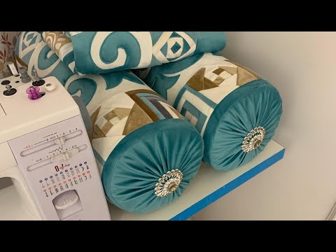 Видео: 3ші бөлім. Валик Мастер класс. Тегін тігіп үйрен. Құрақ көрпеше. Курак корпе.