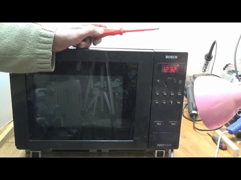 Видео: Инверторная микроволновая печь Bosch. Устройство, работа, ремонт