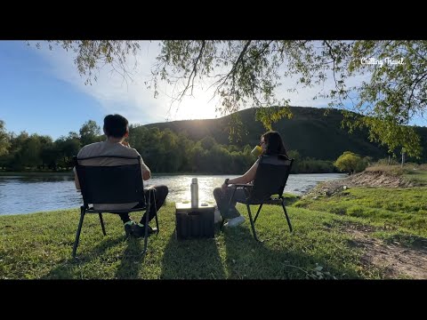 Видео: Түнхэл тосгоны намар машинтай аялал ( River sound, | ASMR )