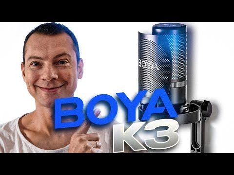 Видео: USB микрофон BOYA K3. Младший в серии, но МОЖЕТ!