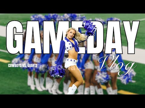 Видео: Самый весёлый игровой день в истории!? | Видеоблог чирлидерши «Далласских ковбоев»₊˚⊹♡ | «Ковбои ...