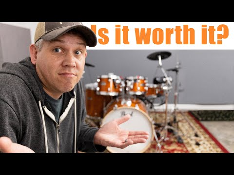 Видео: Лучшая ли это электронная ударная установка? Превращаем акустическую ударную установку в электрон...