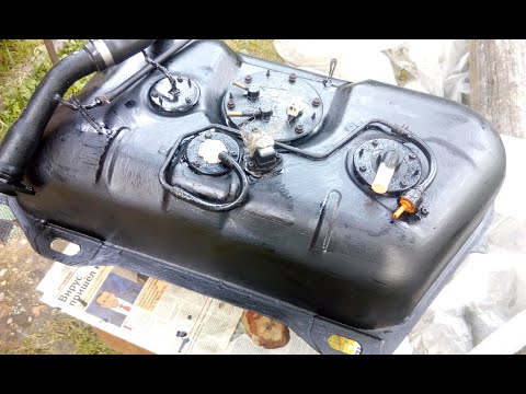 Видео: Suzuki Grand Vitara XL-7. Замена топливного насоса, фильтров, съем бензобака. Чистка, Покраска.