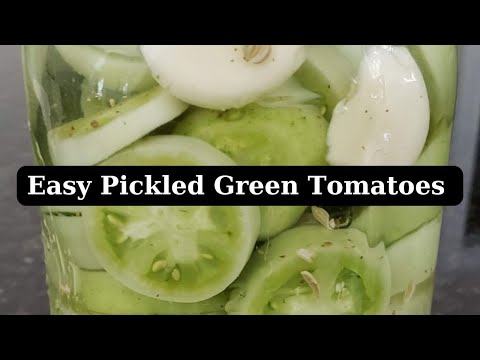 Видео: 🥒 Простой рецепт маринованных зеленых помидоров 🍅