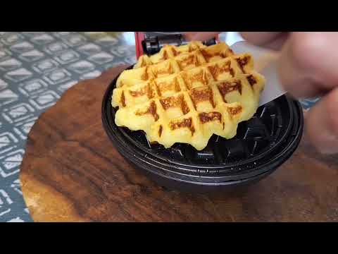 Видео: Творожно-тыквенные вафли./Cottage cheese and pumpkin waffles.