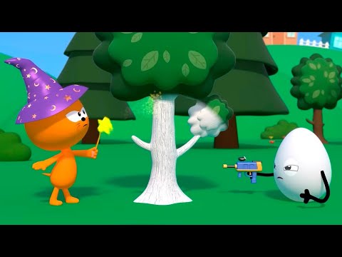 Видео: ИГРЫ КОТЭ - ЦВЕТНОЙ КРАСКОПУЛЬТ И МАГИЯ - Мультики для детей