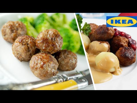 Видео: ФРИКАДЕЛЬКИ из ИКЕА с сливочным соусом | проверка рецепта фрикаделек IKEA