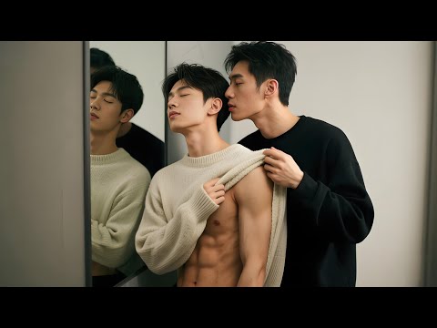 Видео: Когда их взгляды впервые встретились, он страстно поцеловал его! 💋🌈