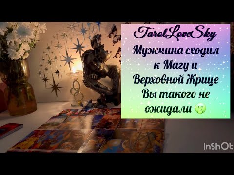 Видео: ОН СХОДИЛ К МАГУ И К ВЕРХОВНОЙ ЖРИЦЕ… ВЫ ТАКОГО ТОЧНО НЕ ОЖИДАЛИ 🐈‍⬛ #таро #тароонлайн