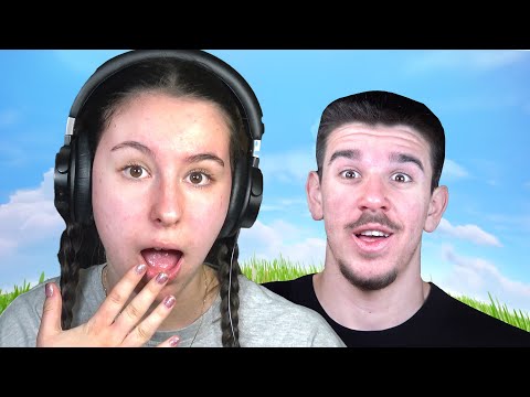 Видео: Приятелката ми Играе Fortnite за Първи Път!