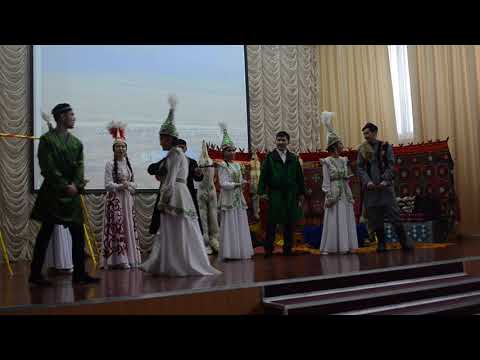 Видео: Абайдың 175 жылдығына орай қойылған сахналық көрініс