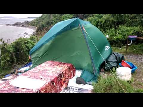 Видео: Папа один на Японском море в тайфун Майсак 2020г. Typhoon Maysak! Daddy alone on the Sea of ​​Japan