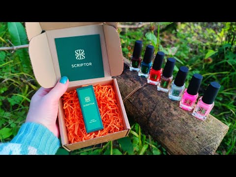 Видео: Новый лаковый бренд SCRIPTOR / бюджетные лаки для ногтей