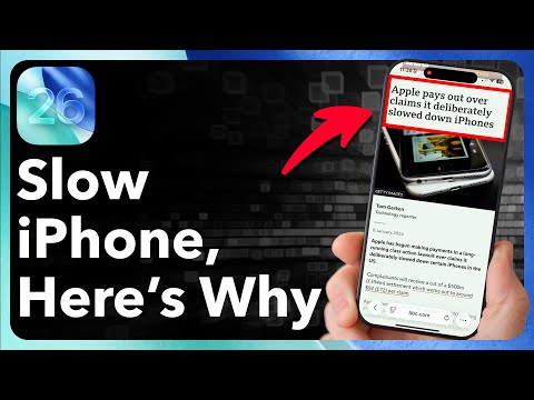Видео: Почему iPhone замедляется после обновления программного обеспечения?