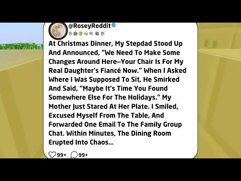 Видео: За рождественским ужином мой отчим встал и заявил: «Нам нужно кое-что здесь изменить...