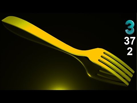 Видео: Loft 3ds max 🍴 Вилка создание Boolean Изменение лофта Модификатор Taper Курс ▲ Урок 37.2 #2