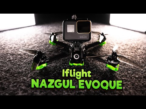 Видео: ☀ Бескомпромиссный FPV коптер. С одним НО... [Iflight Nazgul Evoque F5]