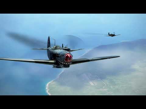 Видео: Ил 2 Штурмовик ЯК 9Т Перехват бомберов  Кубань