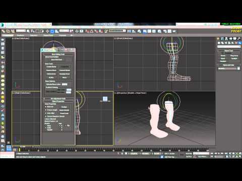 Видео: 3D Max KF - №3 (кости ног)