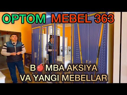 Видео: MEBEL 363.AKSIYA VA YANGI MEBELLAR | МЕБЕЛЬ 363.АКЦИЯ ВА ЯНГИ МЕБЕЛЛАР.ХОНКА 